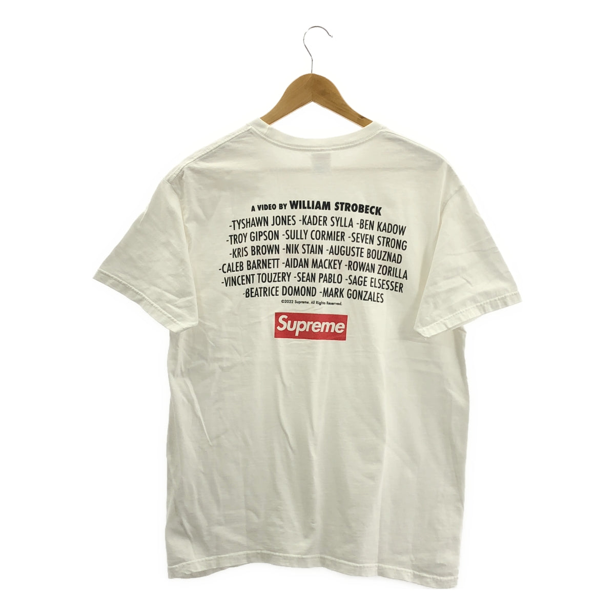 SUPREME / シュプリーム | 2022AW | Play Dead Tee / プレイ デッド Tシャツ カットソー | M | メンズ