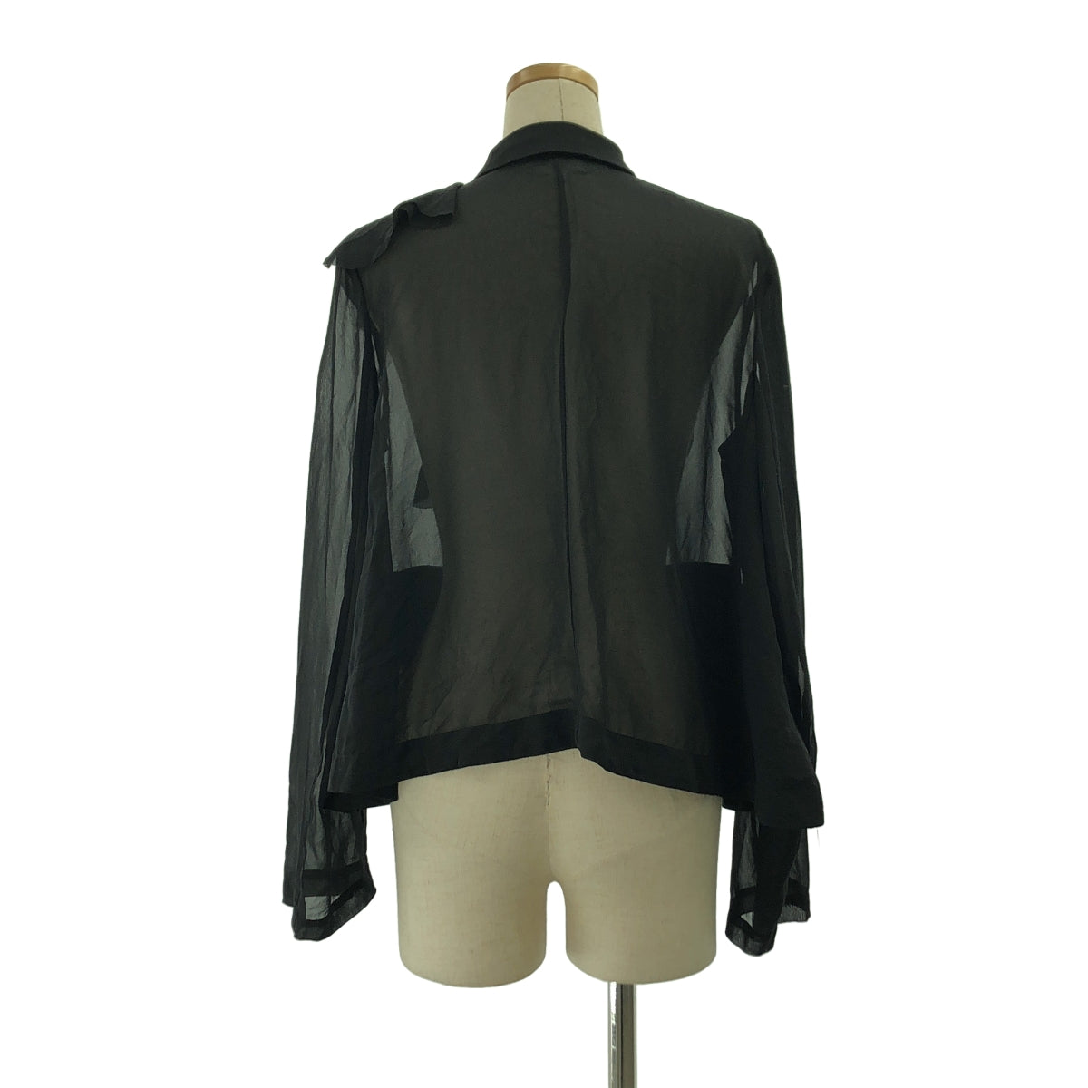 COMME des GARCONS COMME des GARCONS / コムコム | 2025SS | シアー フリル レイヤード ジャケット | M | レディース