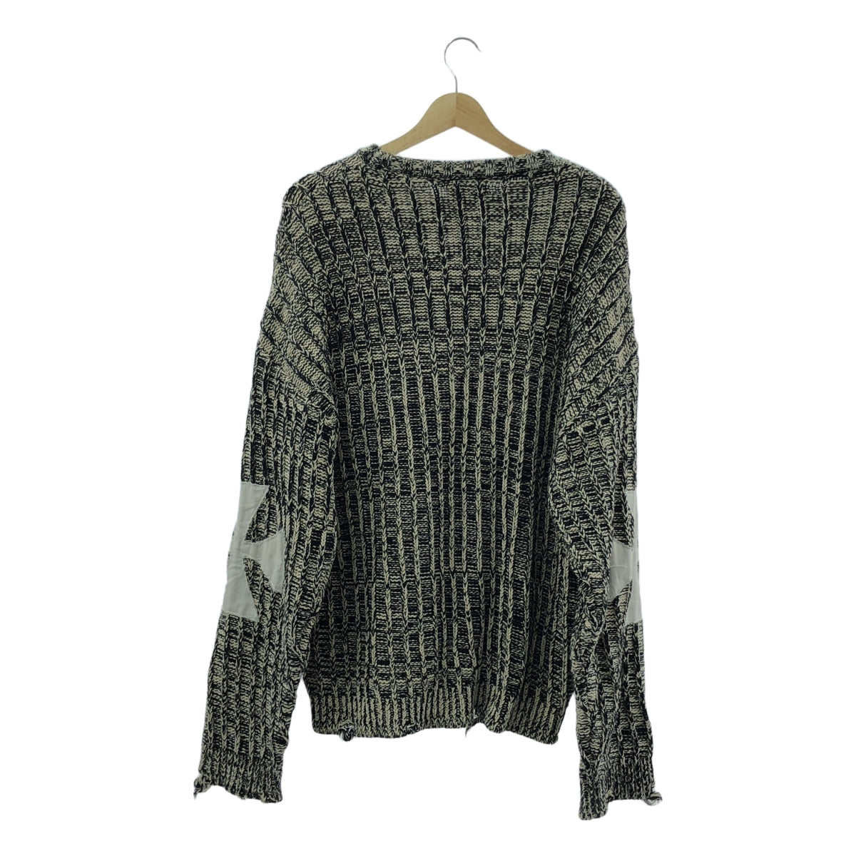 ASKYURSELF / アスクユアセルフ | コットン ダメージ加工 パッチ