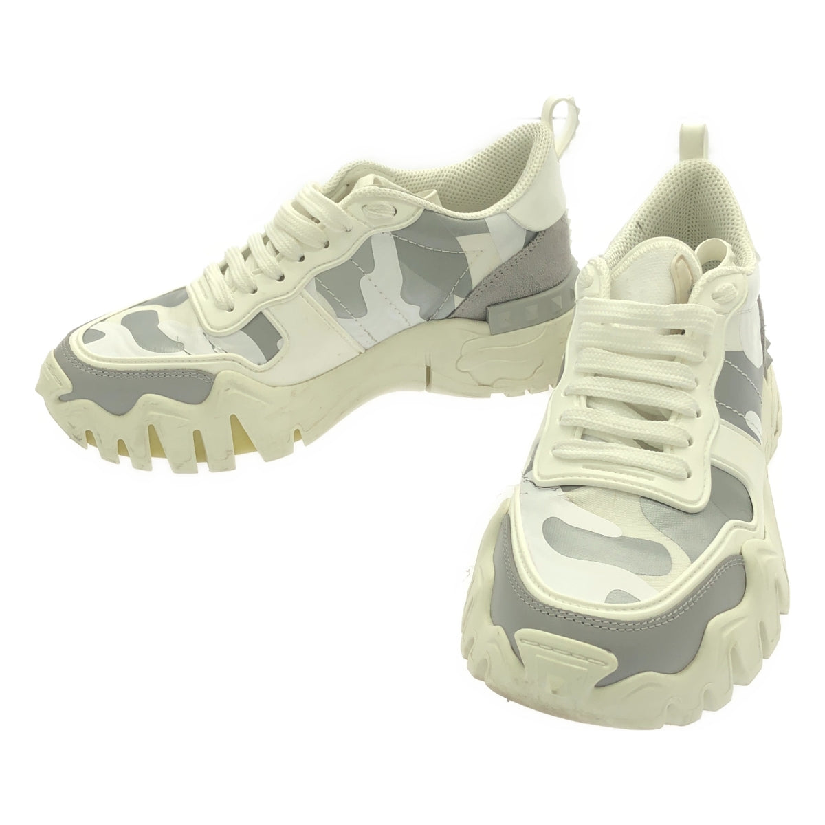 VALENTINO GARAVANI | Camouflage Rock Runner Sneakers | 35 1/2 | Women's