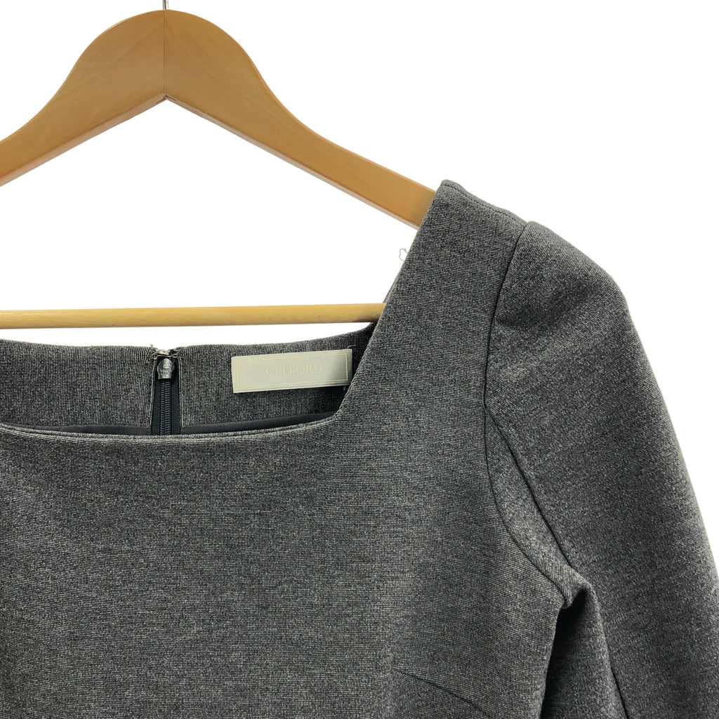 CELFORD / セルフォード | スクエアネック プルオーバーワンピース | 36 | レディース