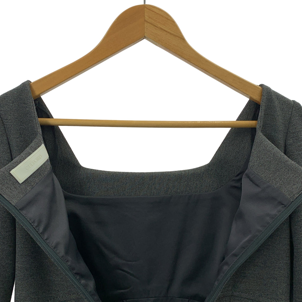 CELFORD / セルフォード | スクエアネック プルオーバーワンピース | 36 | レディース