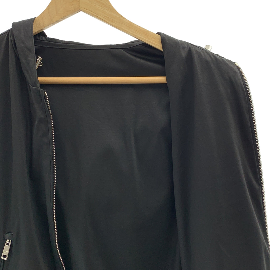 PRADA SPORT / 프라다 스포츠 | logo nylon rayon zip hoodie 나일론 레이온 지퍼 파커 | 38 |