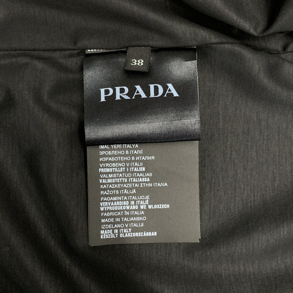 PRADA SPORT / 프라다 스포츠 | logo nylon rayon zip hoodie 나일론 레이온 지퍼 파커 | 38 |