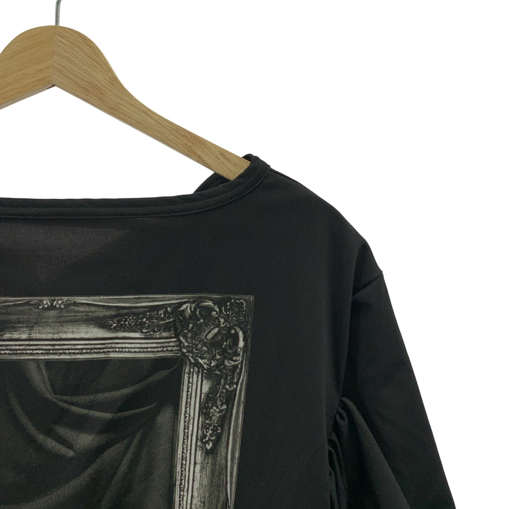 JUNYA WATANABE COMME des GARCONS / 준야 와타나베 | 2009AW | 그래픽 인쇄 프릴 슬리브 티셔츠 |