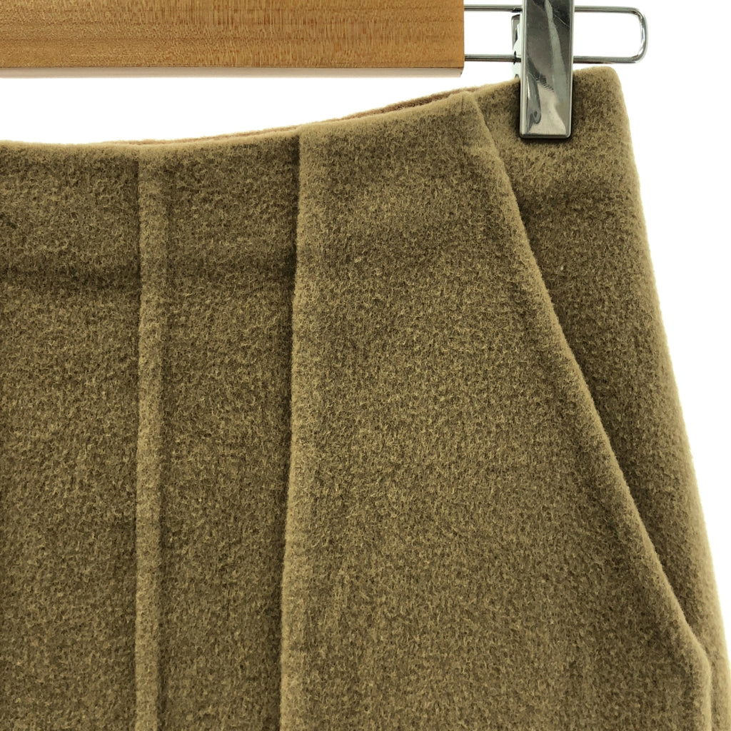 AURALEE / オーラリー | BEAVER MELTON HAND SEWN SKIRT ウール ビーバーメルトン ハンドソーン スカート | 1 | レディース