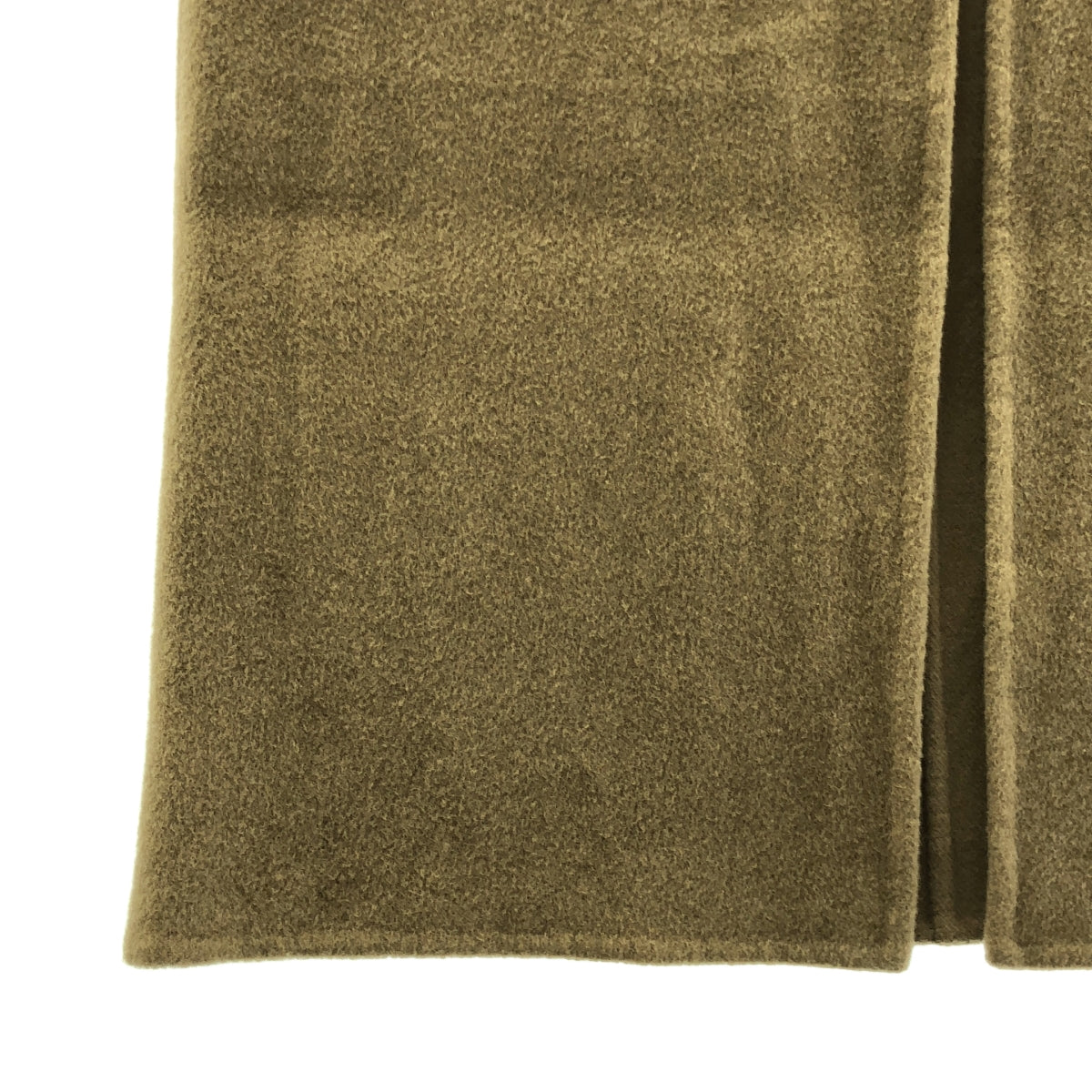 AURALEE / オーラリー | BEAVER MELTON HAND SEWN SKIRT ウール ビーバーメルトン ハンドソーン スカート | 1 | レディース