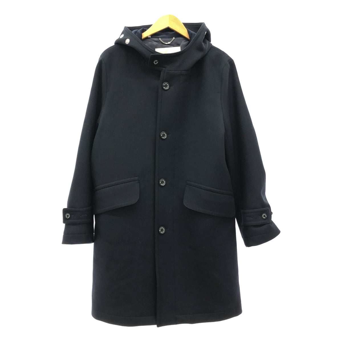 MACKINTOSH / マッキントッシュ | KIRKTON カークトン ウールメルトン ミリタリーフーデッドコート | 38 | メンズ