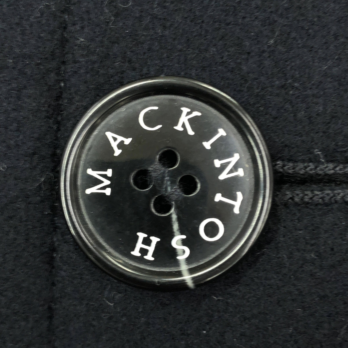 MACKINTOSH / マッキントッシュ | KIRKTON カークトン ウールメルトン ミリタリーフーデッドコート | 38 | メンズ