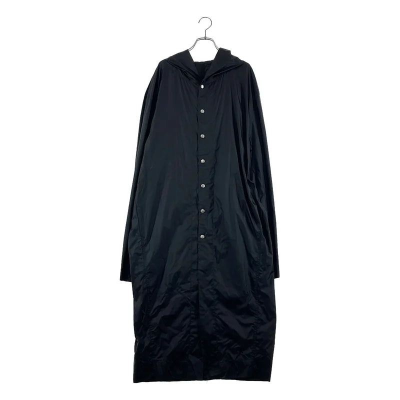 Rick Owens / リックオウエンス | 2021AW | JUNBO TATLIN SNAP FRONT COVER WITH HOOD ライト ロングコート | 46 | メンズ