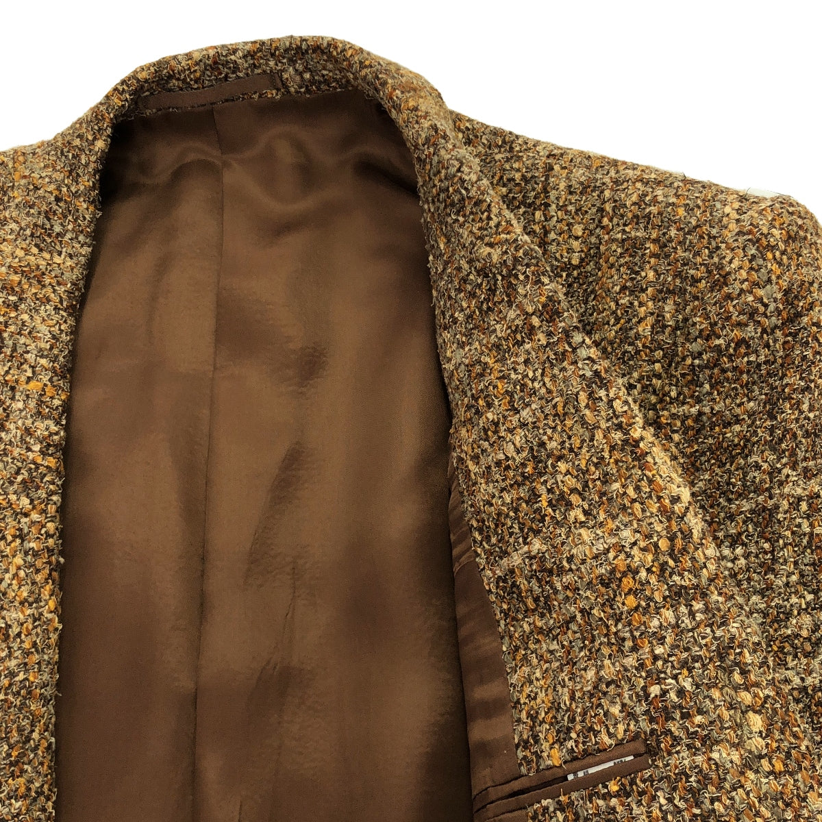 Y's for men / Y's for men Yohji Yamamoto | Wool tweed double-breasted jacket / fully lined | S | Men's