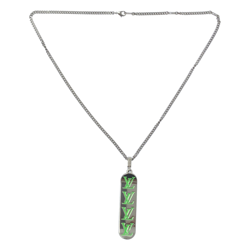 【成色極佳】路易威登 MP3277 滑板鏈項鍊 | 銀色 | 女士