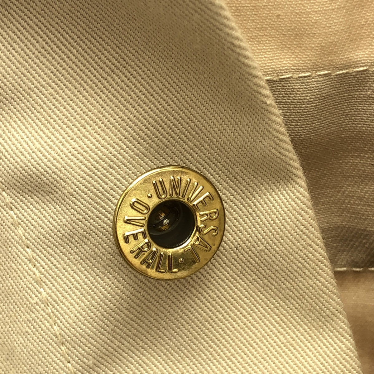 通用工作服 / 通用工作服 |商店外套 / 前襟單件商店外套 | S |自然 |男士