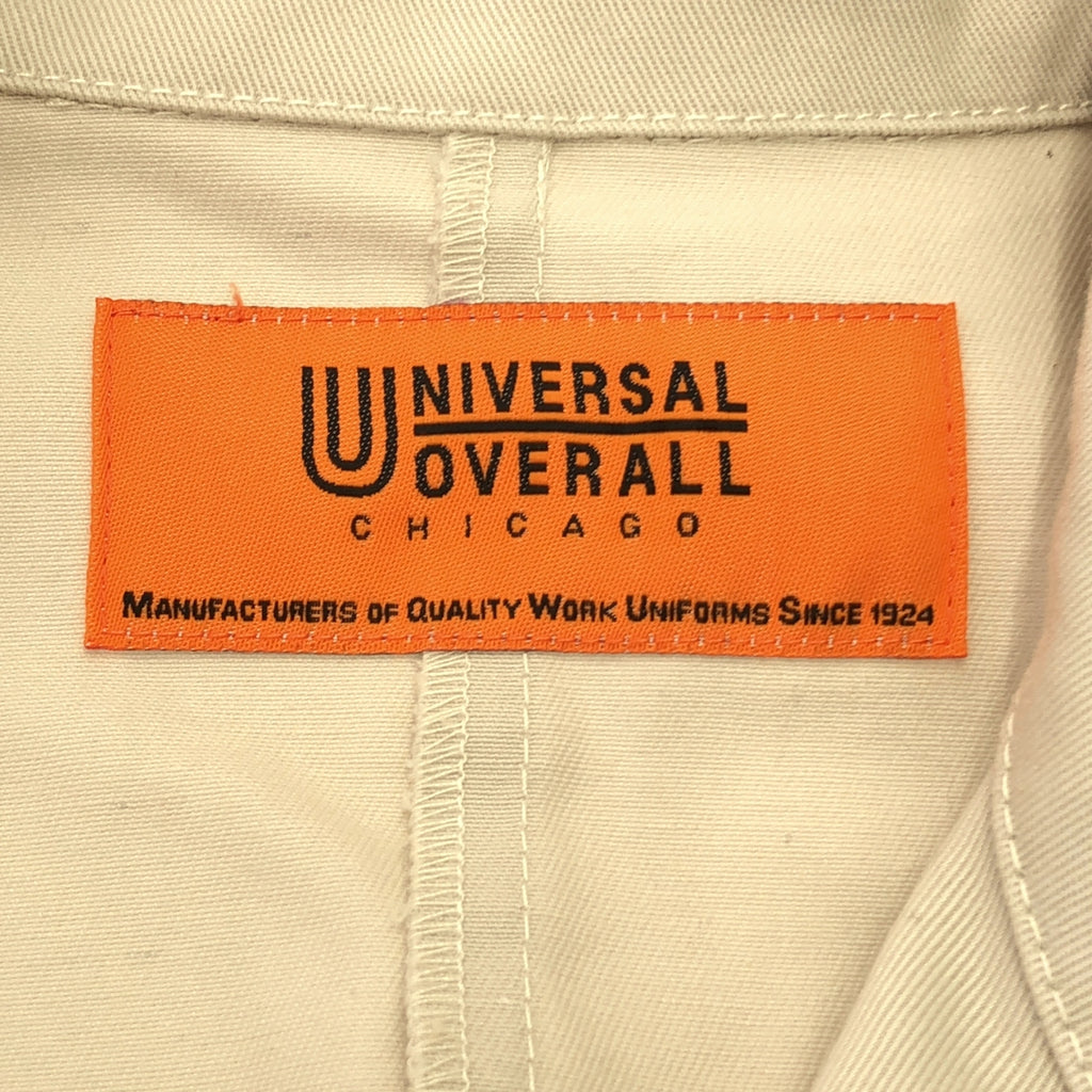 UNIVERSAL OVERALL / ユニバーサルオーバーオール | Shop COAT / フライフロント シングル ショップ コート | S | ナチュラル系 | メンズ