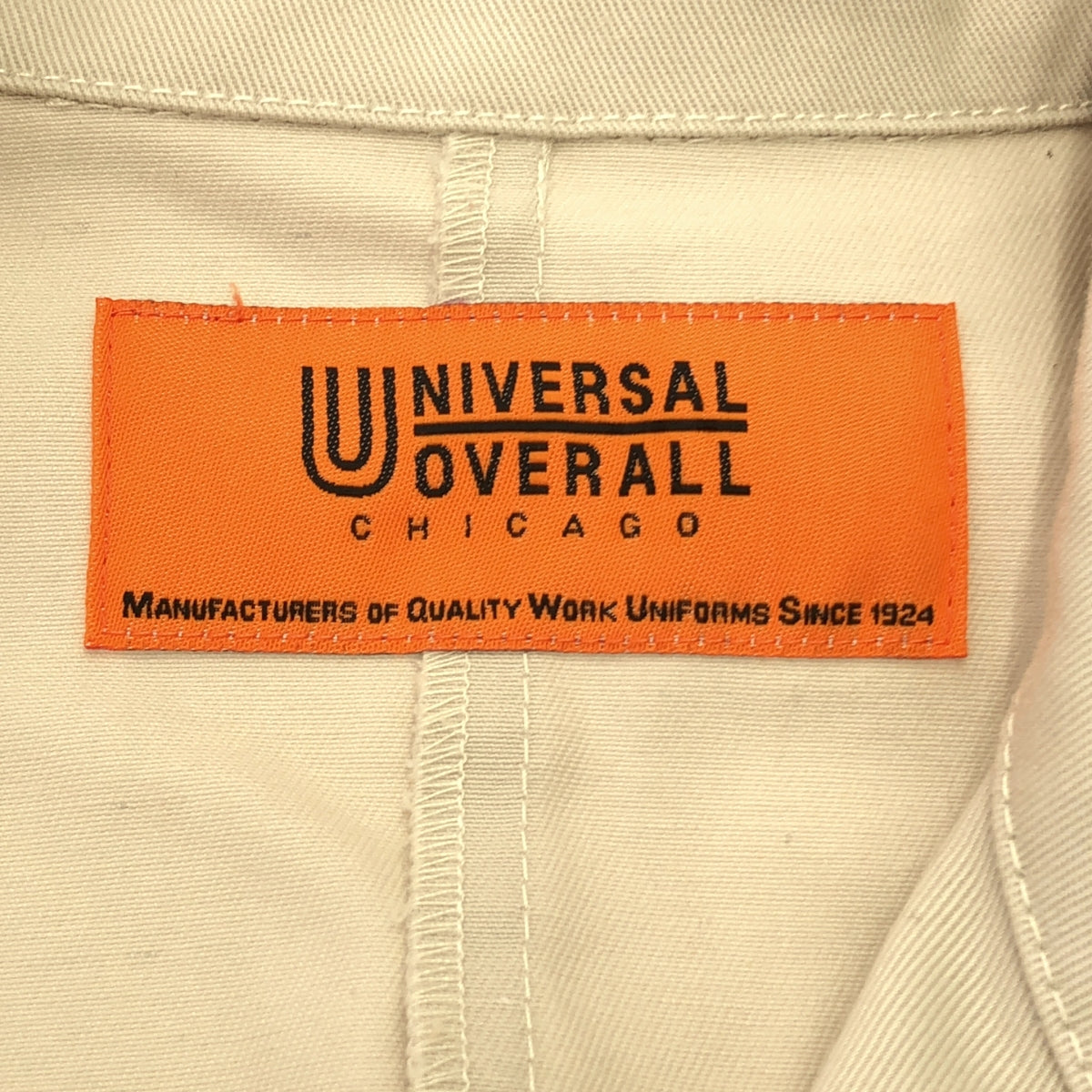 UNIVERSAL OVERALL / ユニバーサルオーバーオール | Shop COAT / フライフロント シングル ショップ コート | S | ナチュラル系 | メンズ
