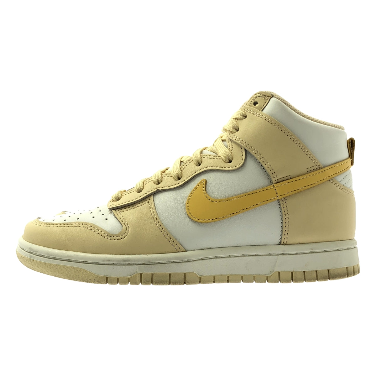 NIKE / 나이키 | W DUNK HIGH 덩크 하이 하이 컷 스니커즈 | 24 | Pale Vanilla | 여성