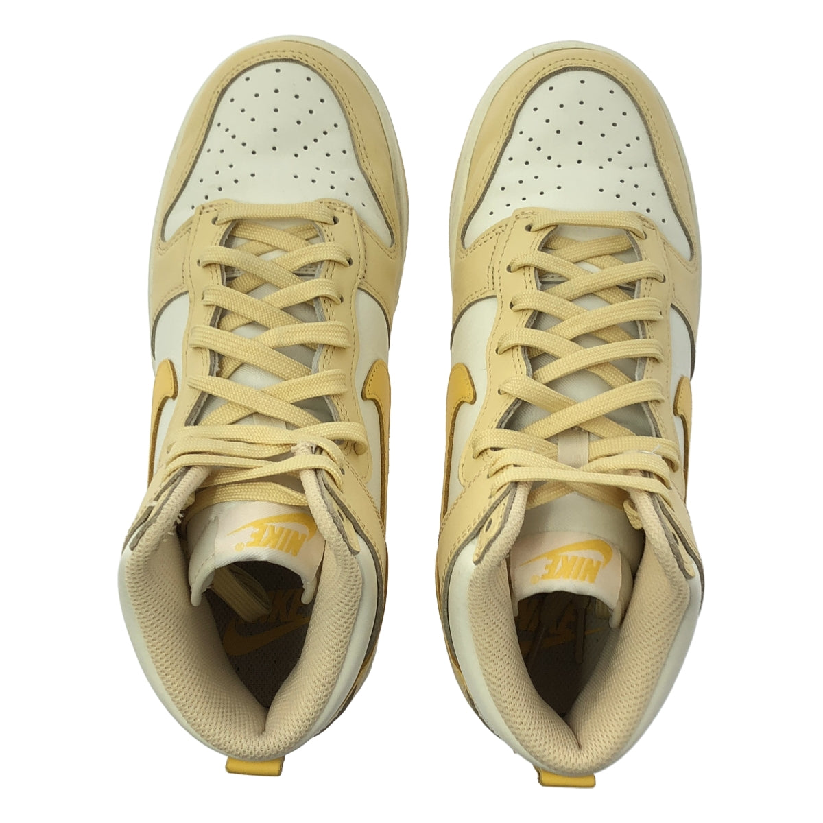 NIKE / 나이키 | W DUNK HIGH 덩크 하이 하이 컷 스니커즈 | 24 | Pale Vanilla | 여성