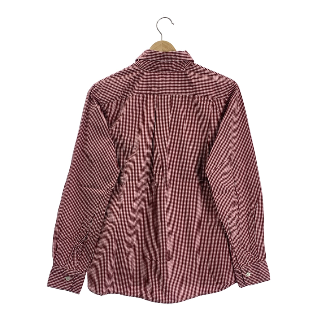 Paul Harnden / 폴하덴 | ​​Baygril / 체크 레귤러 컬러 셔츠 블라우스 | M |