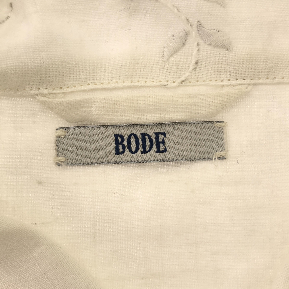 BODE / ボーディ | コットン カットワーク レース シャツ ブラウス | S/M | ホワイト | レディース