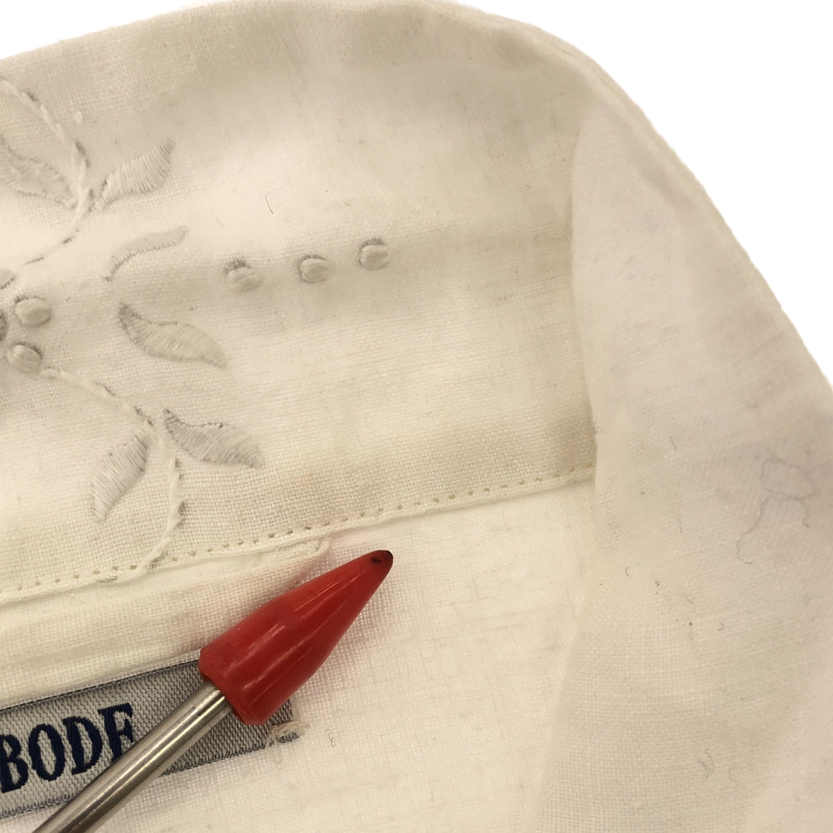 BODE / ボーディ | コットン カットワーク レース シャツ