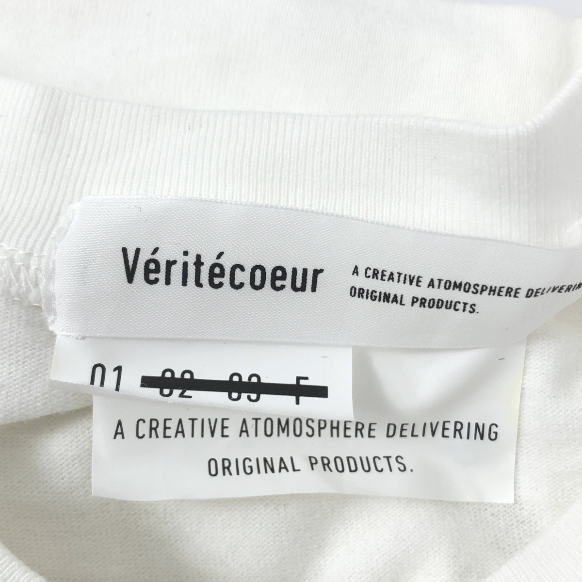 veritecoeur | 棉長袖上衣 | 尺寸 1 | 白色 | 女款