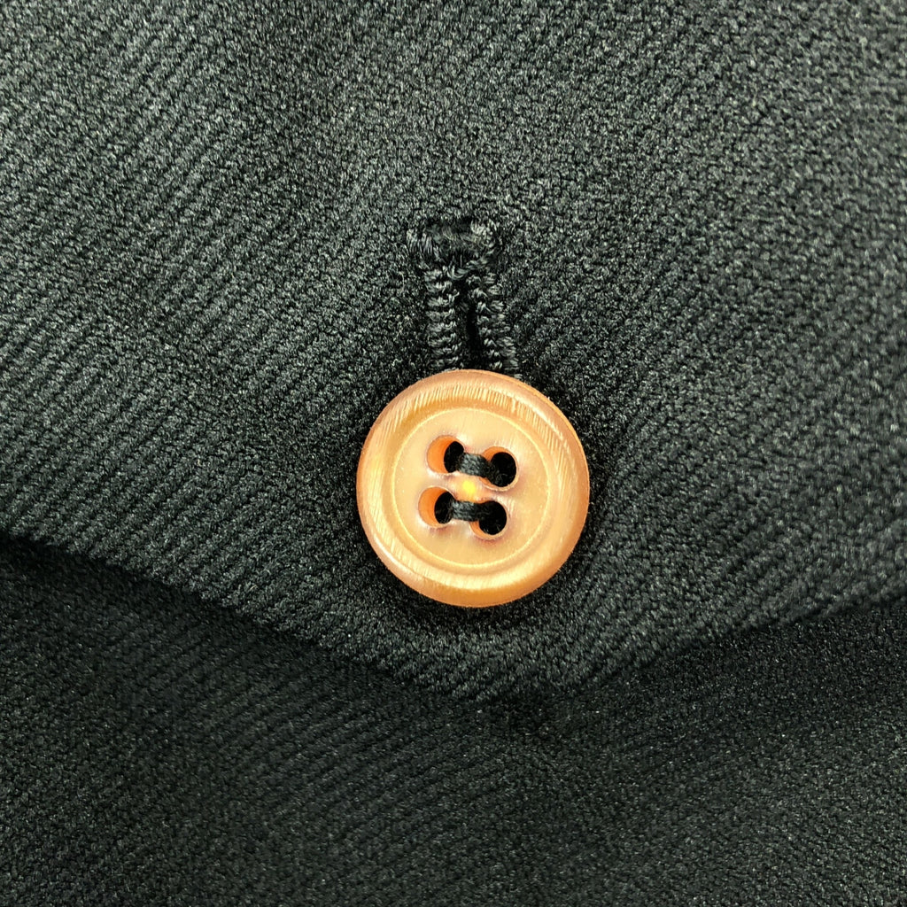 COMME des GARÇONS | 2013 秋冬系列 | 聚酯捲邊休閒褲 | M碼 | 黑色 | 女款