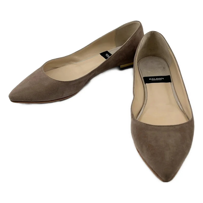 BALDAN / バルダン | Deuxieme Classe 取扱い / VELUKID スエード ポインテッドトゥ ミュール フラットシューズ | 35 | レディース