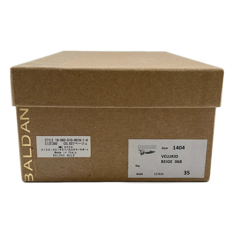 BALDAN / バルダン | Deuxieme Classe 取扱い / VELUKID スエード ポインテッドトゥ ミュール フラットシューズ | 35 | レディース