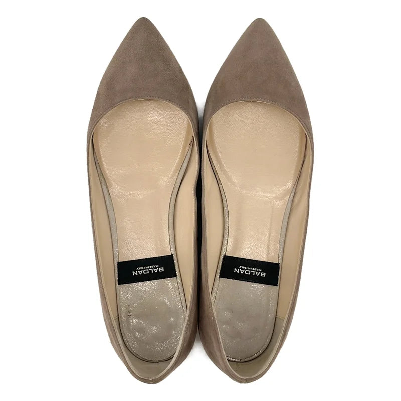 BALDAN / バルダン | Deuxieme Classe 取扱い / VELUKID スエード ポインテッドトゥ ミュール フラットシューズ | 35 | レディース