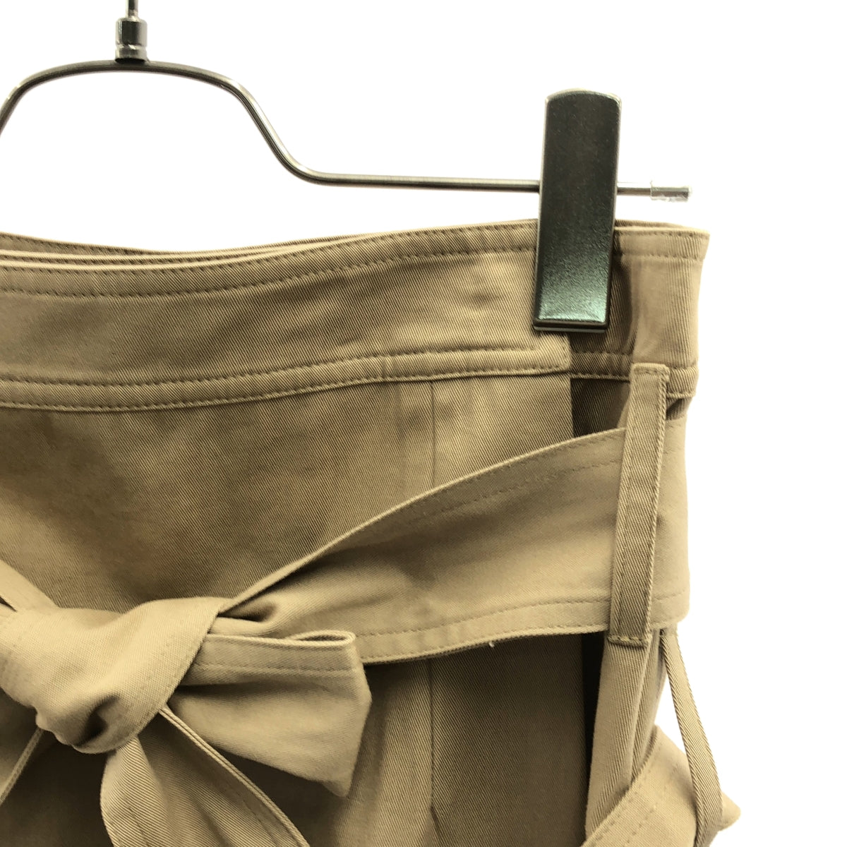 Rokh / ロック | コットン ラップ トレンチ スカート | 36 | ベージュ | レディース