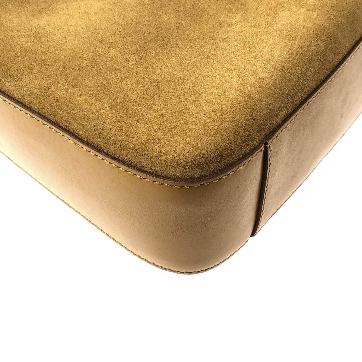 GUCCI / グッチ | スエード ワンショルダーバッグ | キャメル | レディース