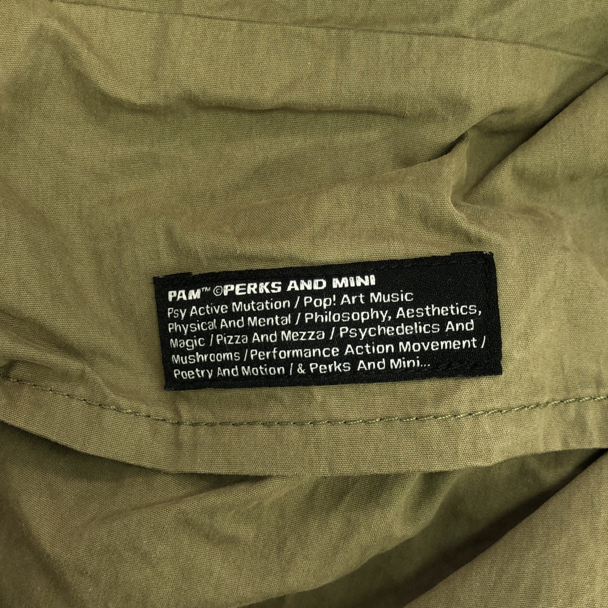 【美品】  P.A.M. / パム | 2024SS | GATEWAY CHOW SHORTS  / ドローストリング カーゴ ショート ワイド パンツ | XS | カーキ | レディース