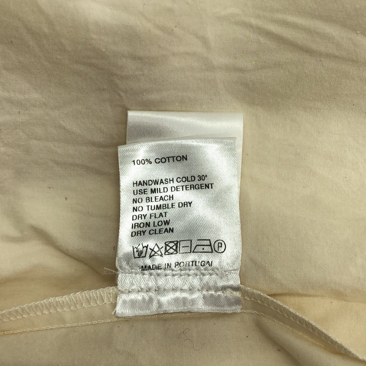 Christian Wijnants / 기독교 와이넌츠 | 개더 디자인 코튼 원피스 | 36 | 오프 화이트 | 여성