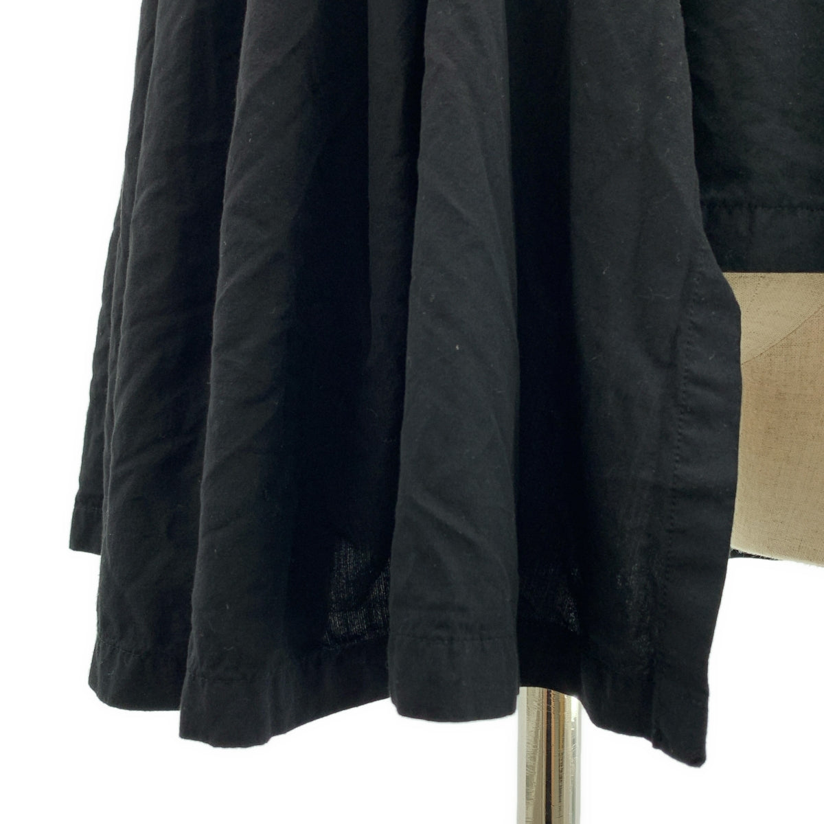 COMME des GARCONS / コムデギャルソン | 2023SS | ポリエステル 変形 カットオフ ギャザー ボリューム シャツ ブラウス | M | レディース