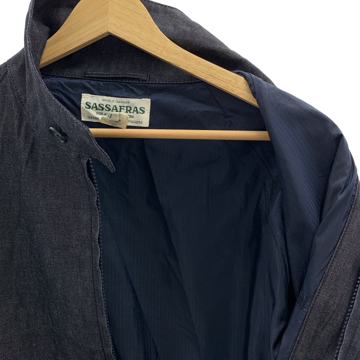 SASSAFRAS / ササフラス | wheel barrow jacket デニムジャケット | S | メンズ