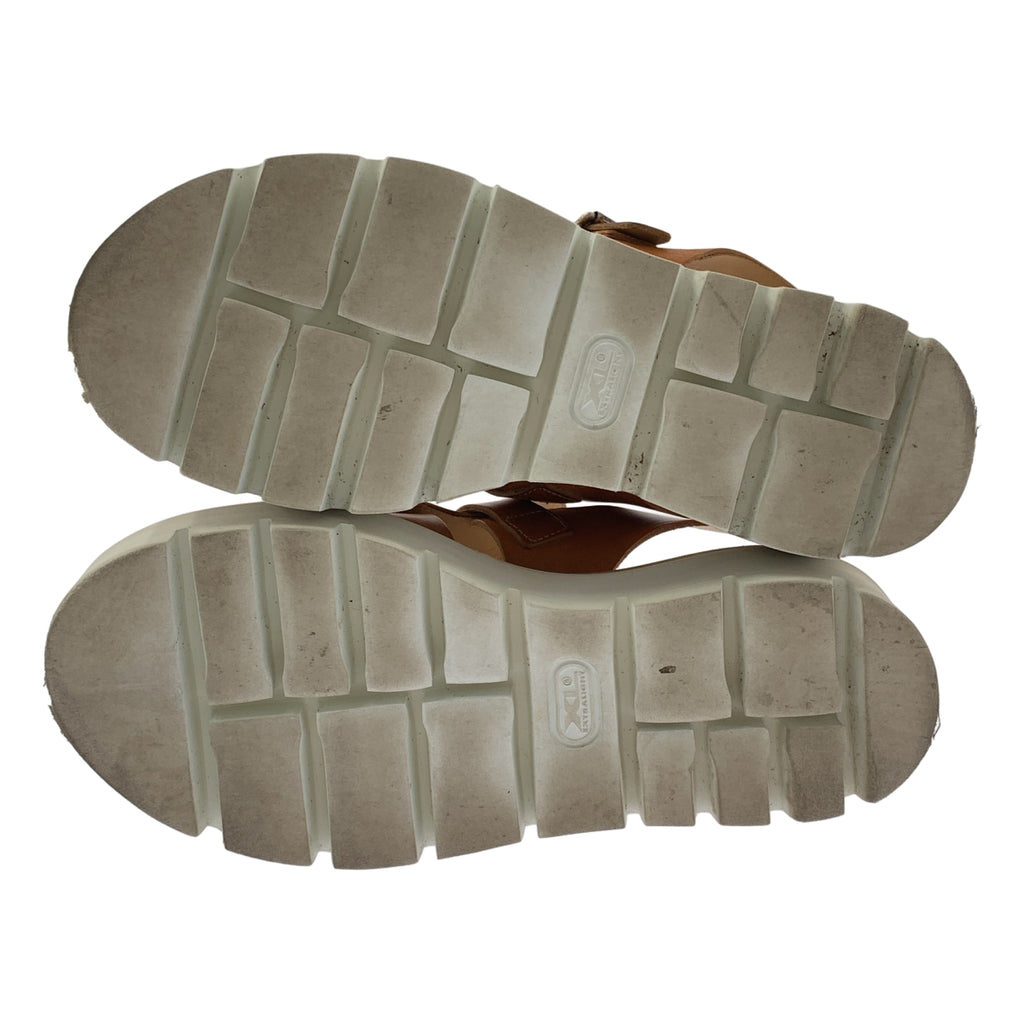 MM6 Maison Margiela / 엠엠 식스 메종 마르젤라 | 가죽 스트랩 플랫폼 샌들 | 37 |