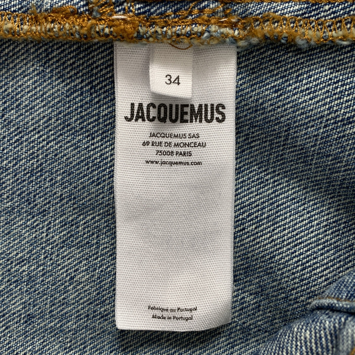 JACQUEMUS / ジャックムス | La Veste De Nimes デニム ジャケット | 34 | インディゴ | レディース