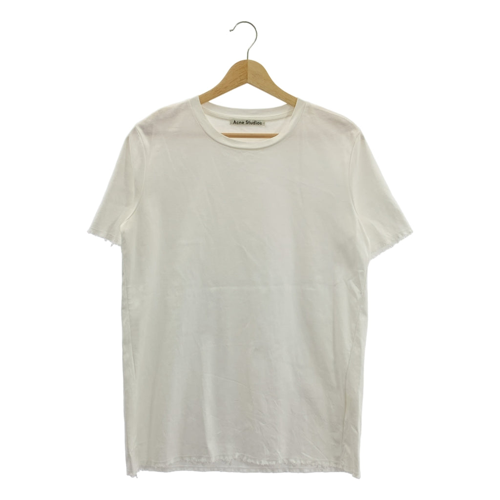 Acne Studios / アクネストゥディオズ | ISIDORA M COT PSS16 コットン ダメージ加工 クルーネックカットソー | XS | レディース