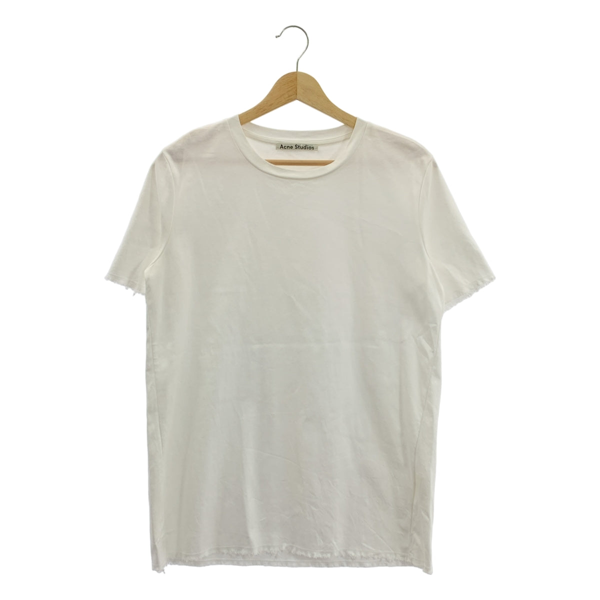 Acne Studios / アクネストゥディオズ | ISIDORA M COT PSS16 コットン ダメージ加工 クルーネックカットソー | XS | レディース