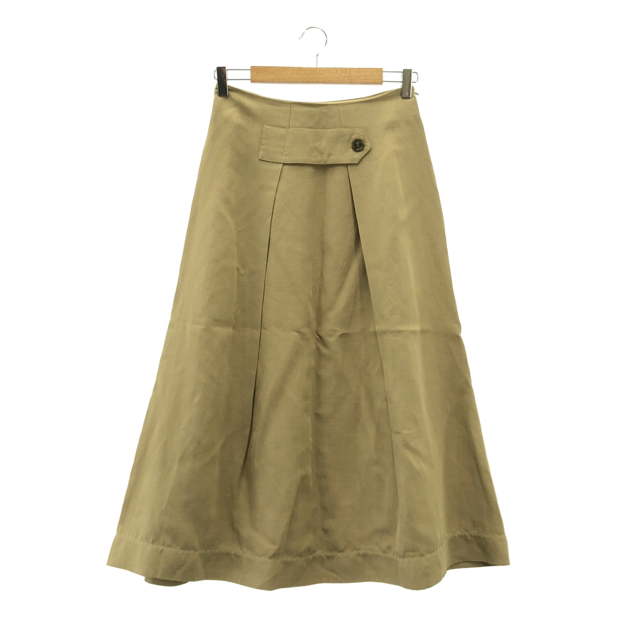 Studio Nicholson | TRICK SKIRT | 人造絲亞麻側拉鍊半身裙 | 0 碼 | 女款