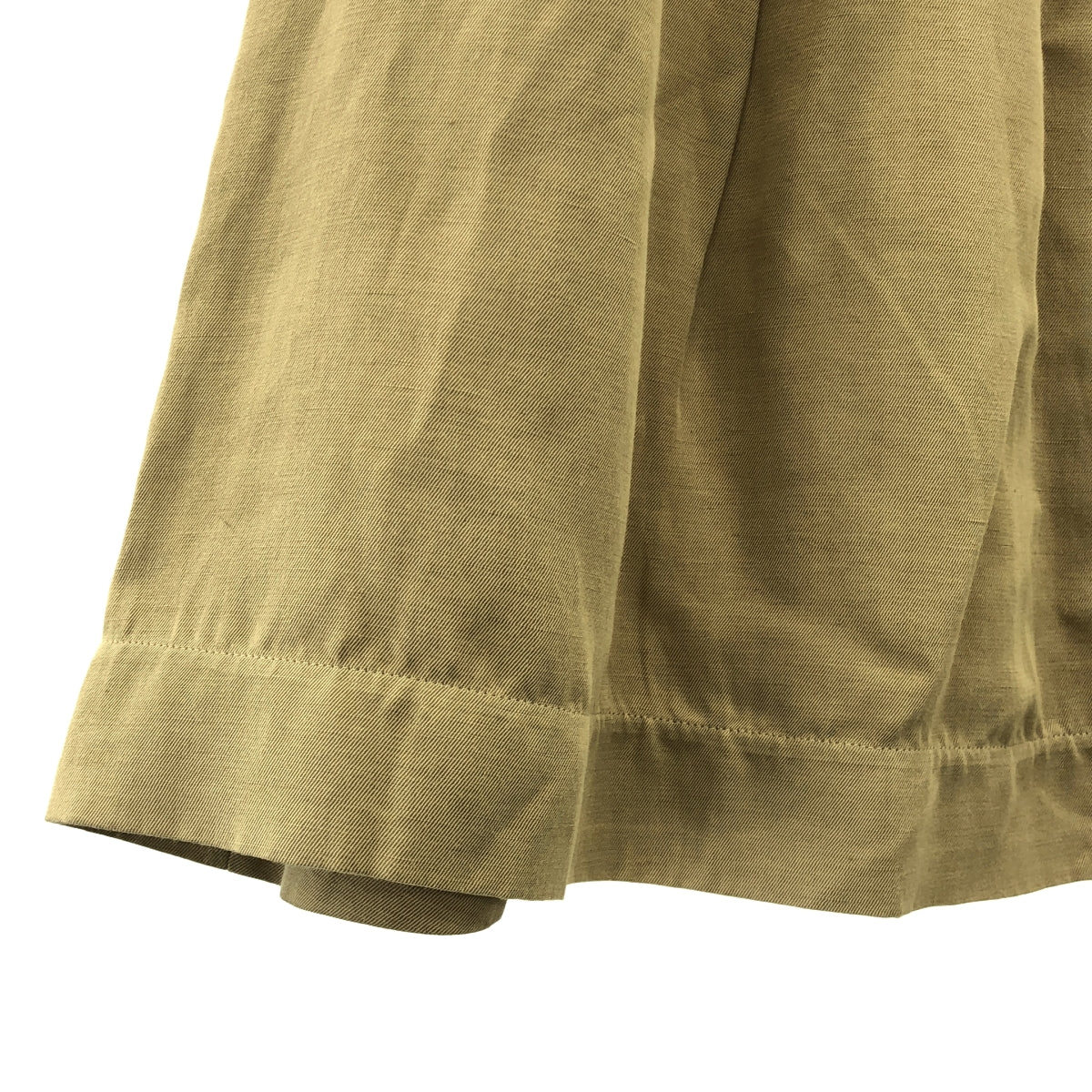 Studio Nicholson | TRICK SKIRT | 人造絲亞麻側拉鍊半身裙 | 0 碼 | 女款