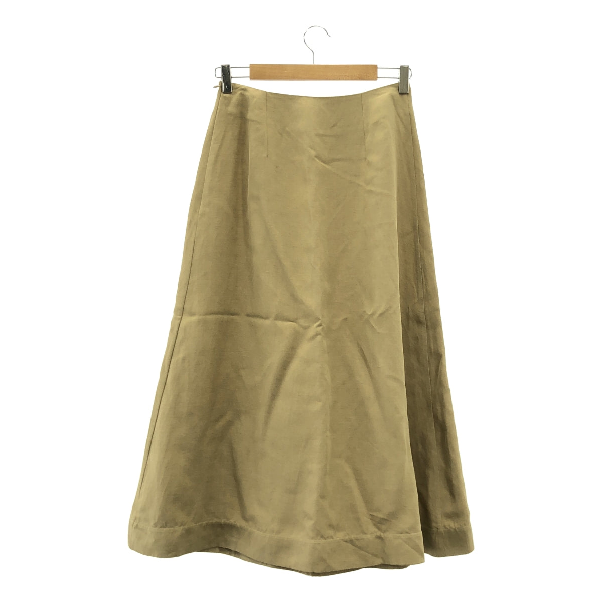 Studio Nicholson | TRICK SKIRT | 人造絲亞麻側拉鍊半身裙 | 0 碼 | 女款