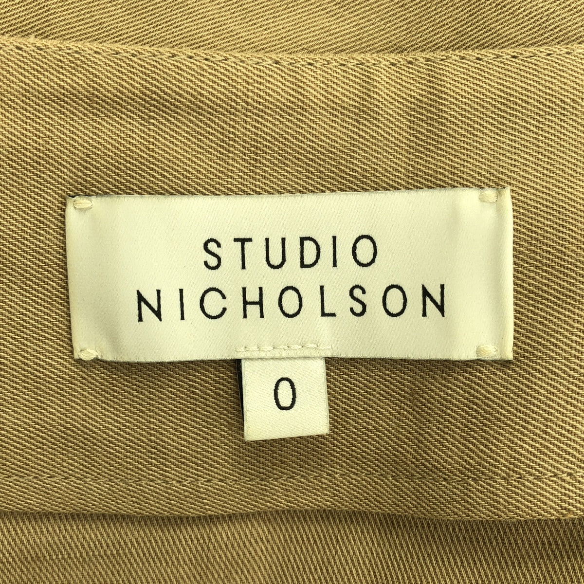 Studio Nicholson / スタジオニコルソン | TRICK SKIRT / レーヨン リネン サイドジップ スカート | 0 | レディース