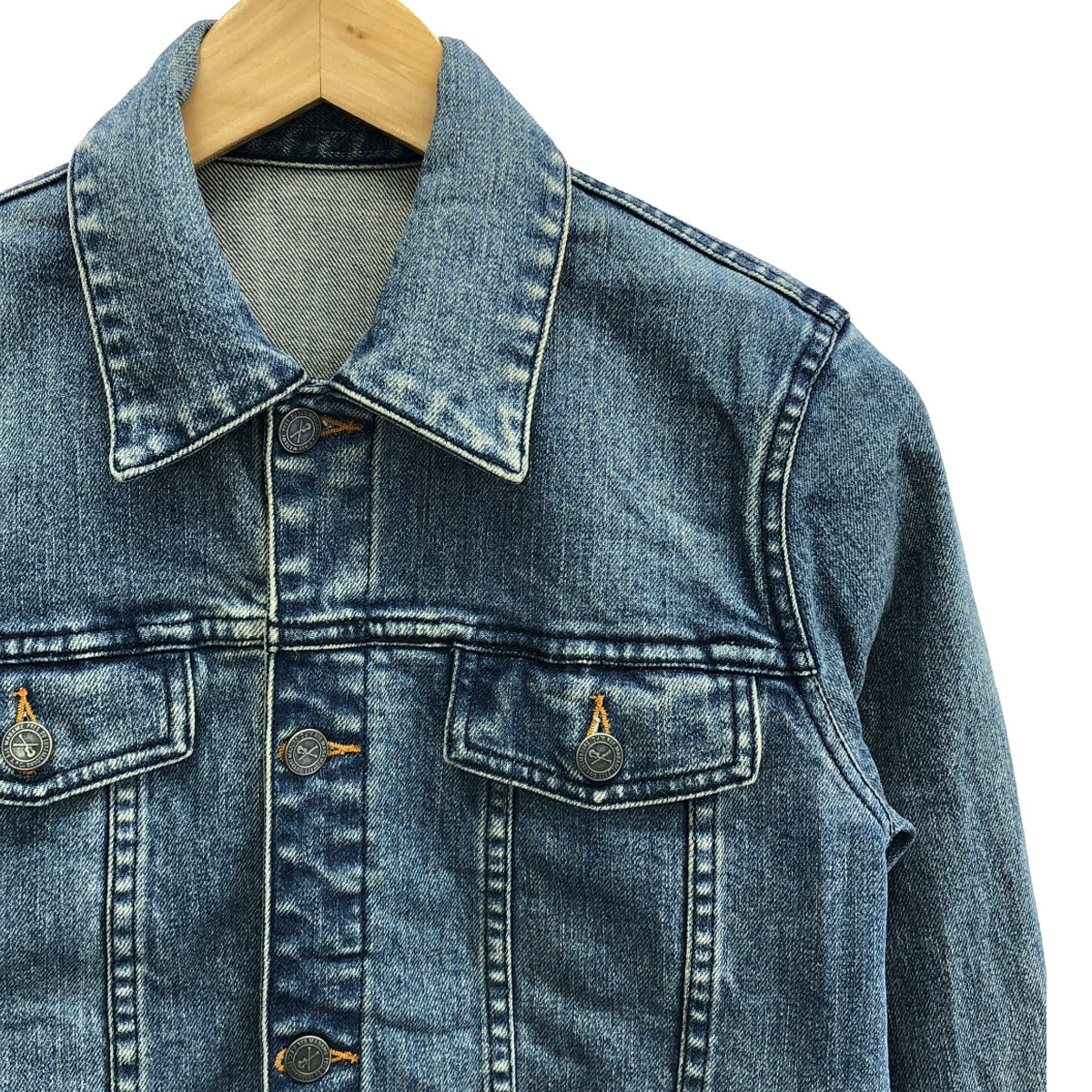 A.P.C. / アーペーセー | Gジャン デニム ジャケット | XS | インディゴ | レディース