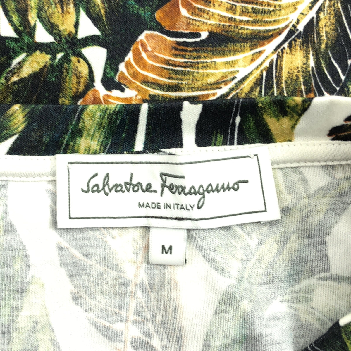 Salvatore Ferragamo | 花卉印花T卹 | M碼 | 多色 | 男款