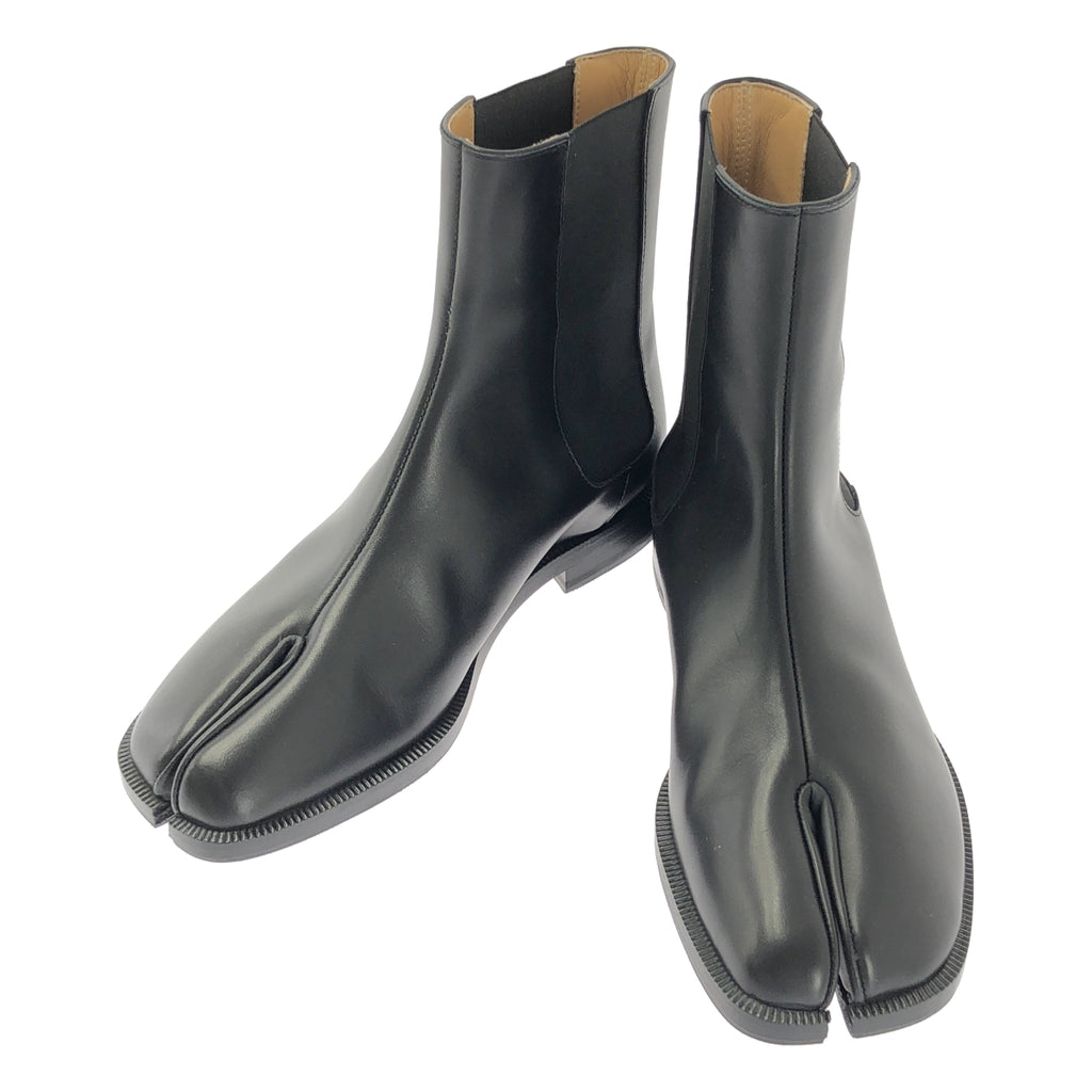 Maison Margiela | Tabi 皮革側開衩短靴 | 37碼 | 女款