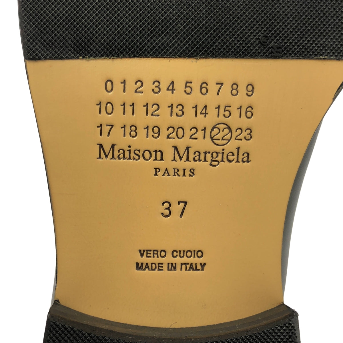 Maison Margiela | Tabi 皮革側開衩短靴 | 37碼 | 女款