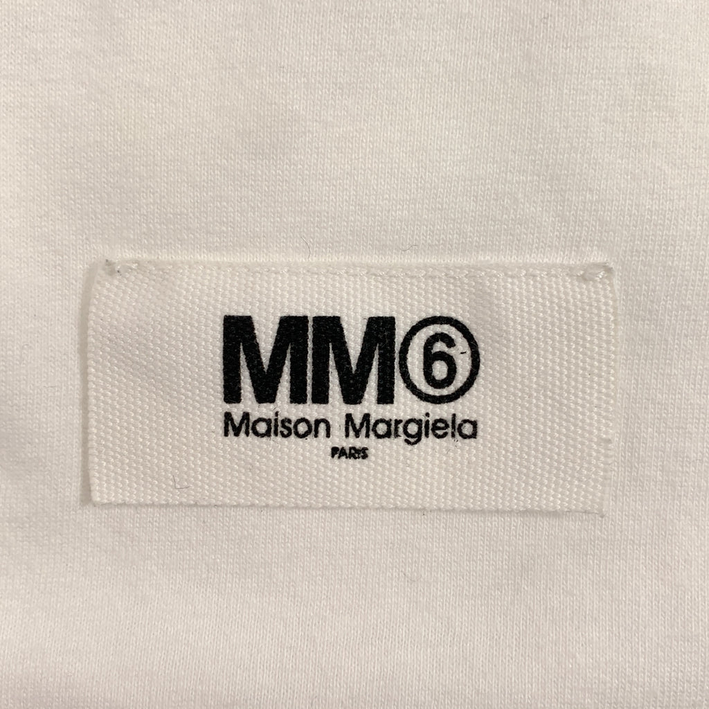 MM6 Maison Margiela / エムエムシックスメゾンマルジェラ | 2022SS | ロゴタグ クルーネック Tシャツ カットソー | XS | レディース