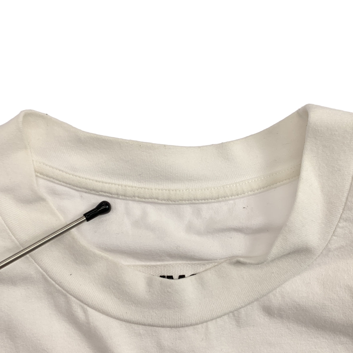 MM6 Maison Margiela / 엠엠 식스 메종 마르제라 | 2022SS | 로고 태그 크루넥 티셔츠 컷소우 | XS |