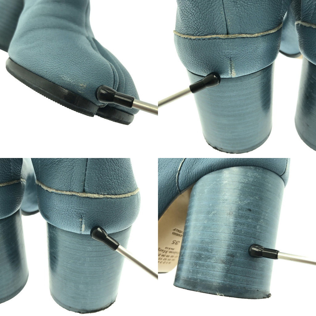 Maison Margiela / 메종 마르젤라 | 2021SS | Tabi Ankle Boots 타비 가죽 발목 힐 부츠 | 35 |